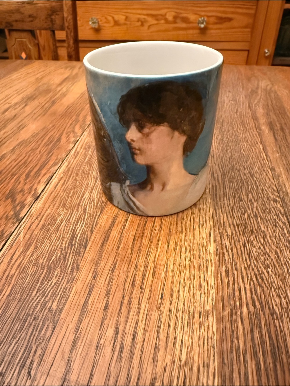 Mug with 1893 Oil Painting  “An Angel”